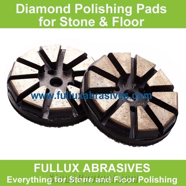 Diamond Polishing Pads for Dry Use or Wet Use
