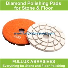 Diamond Polishing Pads for Dry Use or Wet Use
