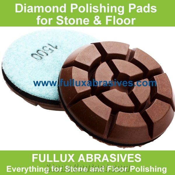 Diamond Polishing Pads for Dry Use or Wet Use