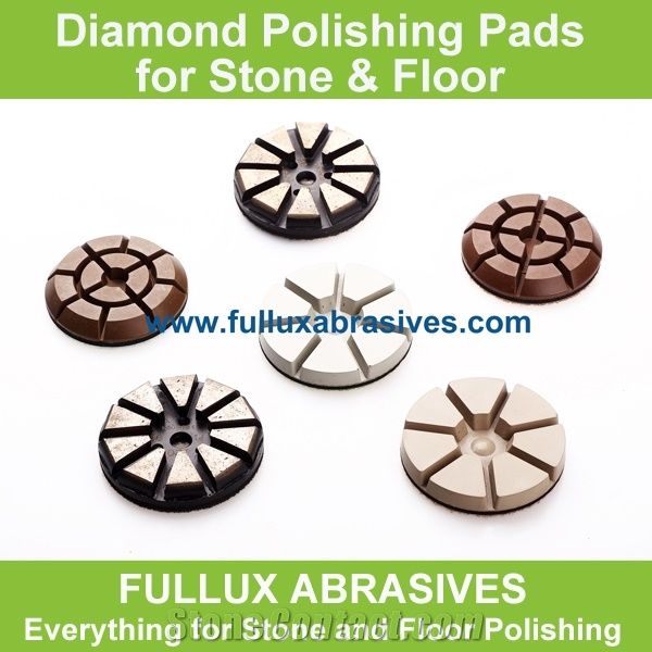 Diamond Polishing Pads for Dry Use or Wet Use