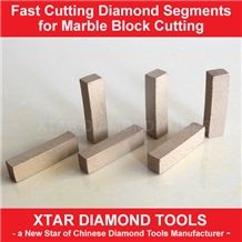 Diamond Segmens for Cutting Marle Block to Slabs