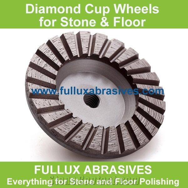 Stone Cup Grinding Wheel for Stone Edge Chamfer and Surface Grinding