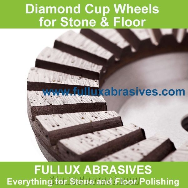 Stone Cup Grinding Wheel for Stone Edge Chamfer and Surface Grinding