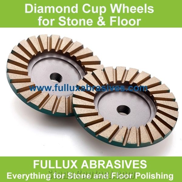 Stone Cup Grinding Wheel for Stone Edge Chamfer and Surface Grinding