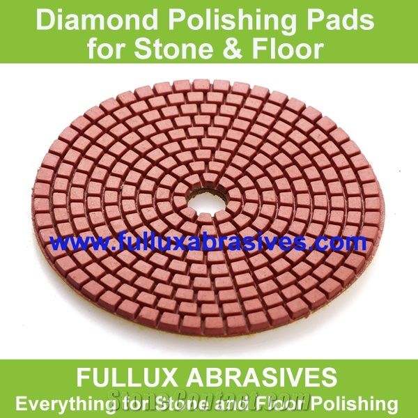 Wet Polishing Pads for Granite with Velcro Backing