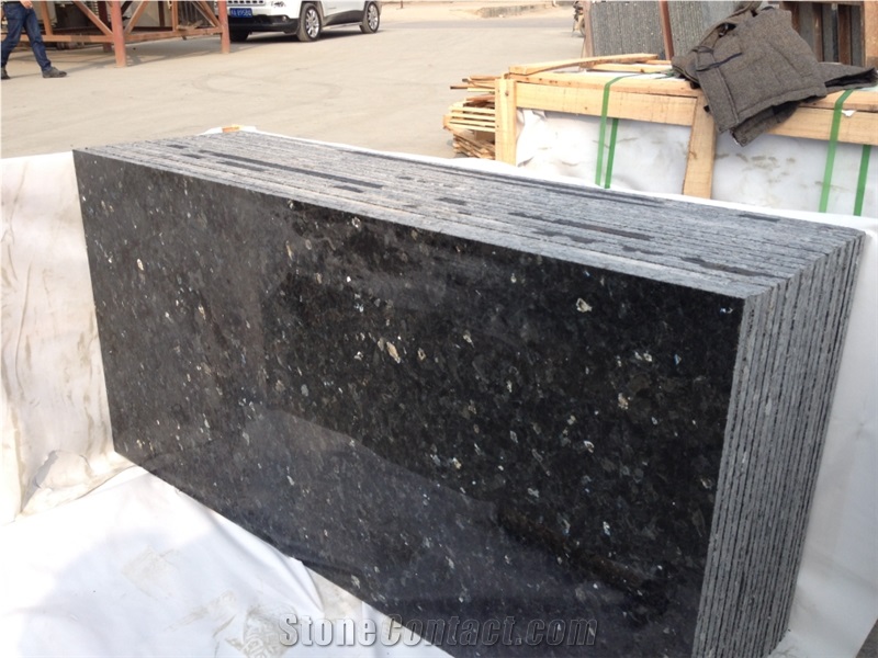 Emerald Pearl Granite Slabs & Tiles, Norway Green Granite