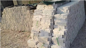 White Quartzite Culture Stone Wall Cladding Veneer in Stock Good Prices