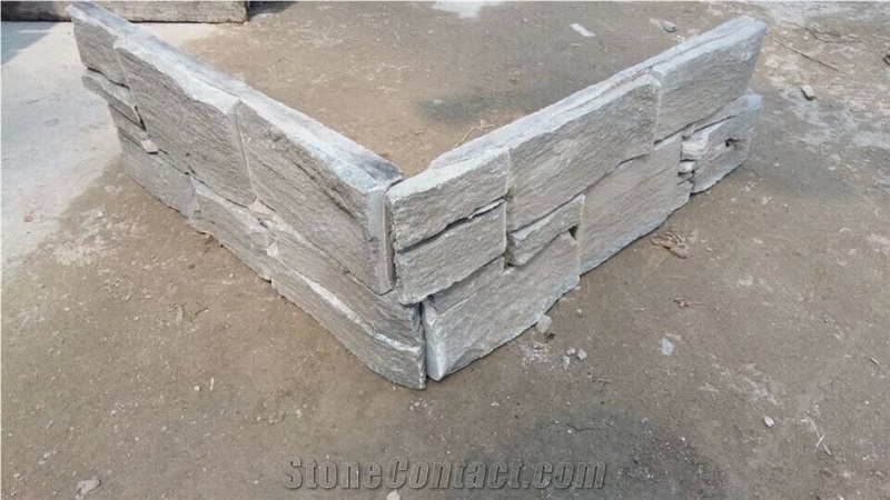 Z Shape Slate Cultured Stone Panel Corner Stone Veneer Ledge Stone Cladding