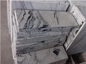 Viscont White Granite, White Granite Stairs