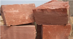China Maple Red Sandstone Blocks China Maple Red Sandstone Blocks