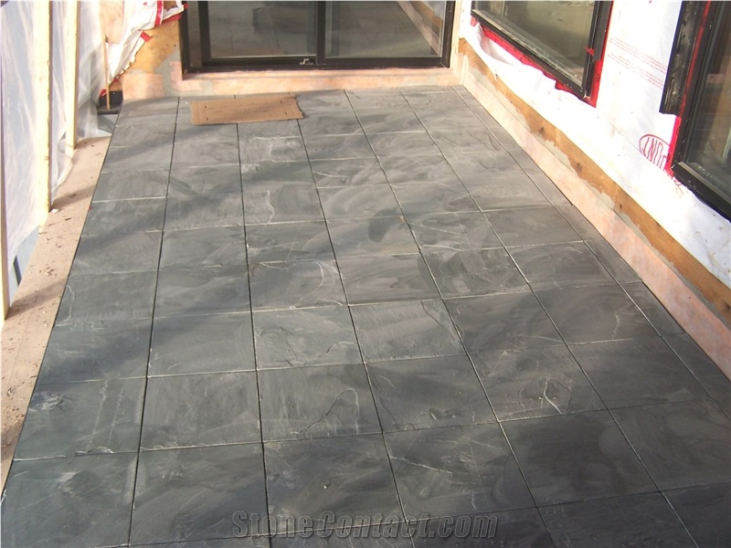 Honed Bluestone Tiles/ Blue Stone Opus Pattern Flooring Tiles