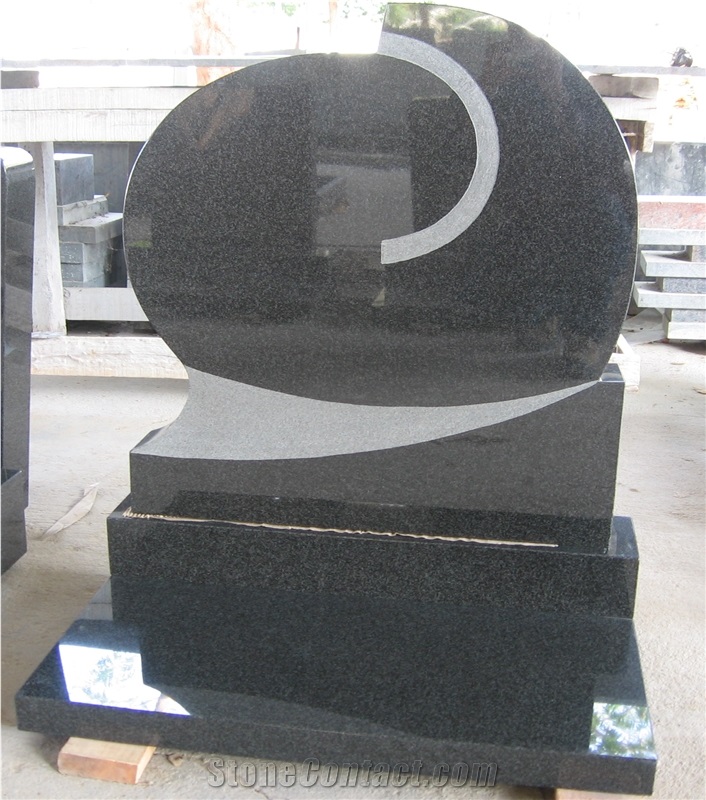 Black Granite Polished Monuments India