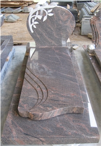 Himalayan Blue Granite Monuments, Tombstone