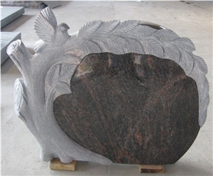 Himalayan Blue Granite Monuments, Tombstone