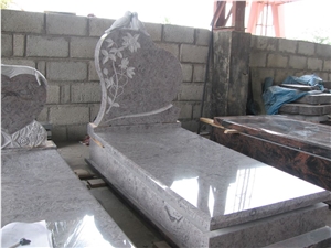 Viskont White Granite Polished Monuments