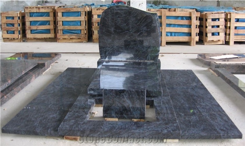 Vizag Blue Granite Monument, Tombstone