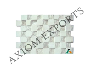 Mosaic Tiles Teak Wood Sandstone