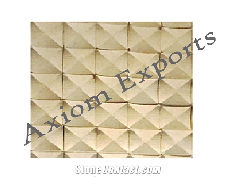 Mosaic Tiles Teak Wood Sandstone