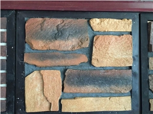 Cheap Manufactured Stone Castle Rock Veneer,Artificial Ledge Stone,Cultured Ledgestone,Fake Stacked Stone Veneer