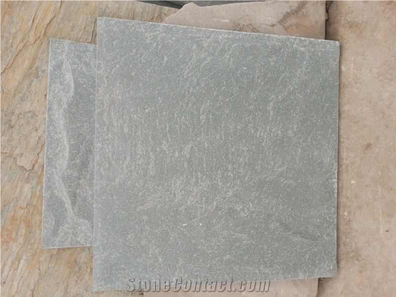 Good Colors P014 Natural Slate Floor Tiles, China Slate Patio Tile, P014 Yellow Slate