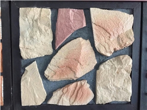 Hot Cultured Ledge Stone for Exterior Wall House,Cheap Manufactured Stacked Stone Stone,Fake Ledgestone,Faux Stone Wall Decor