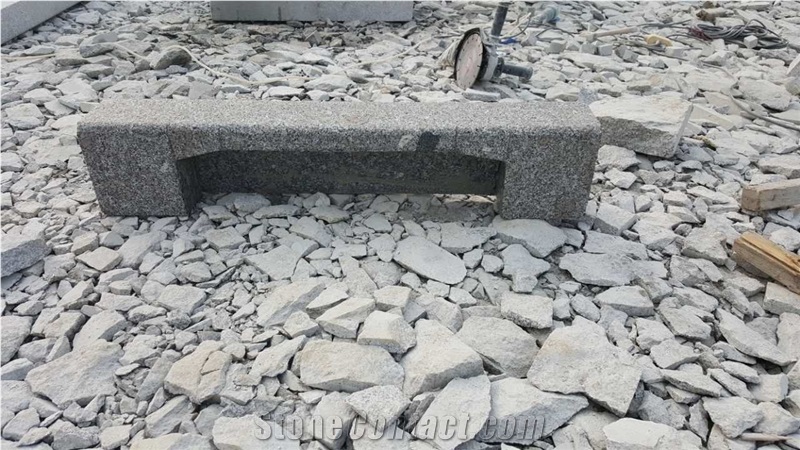 China G341 Grey Granite Kerbstones with Holes