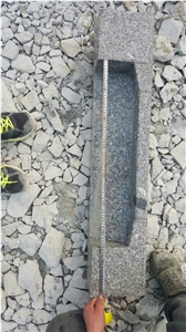 China G341 Grey Granite Kerbstones with Holes