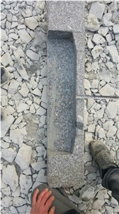 China G341 Grey Granite Kerbstones with Holes