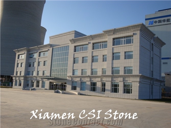 G603 Quarry Owner-G603 Bianco Crystal White Granite Mushroom Stone for Wall Cladding