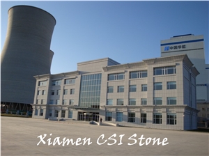 Project Show-G603 Padang Cristallo /Bianco Crystal Sesame White Granite Wall Cladding Tiles Project Show Building Stone