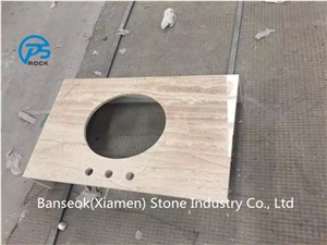 Beige Marble Countertop, Polished Marble Countertop, Kitchen Marble Countertop