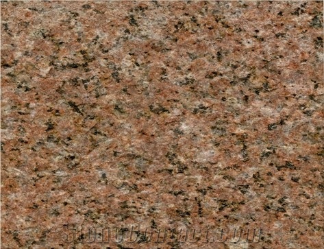 Golden Rose Granite Slab