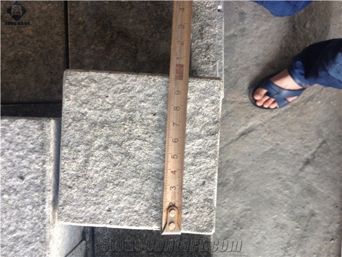 400*400*60mm G654 Granite Cube Stone , Floor Covering , Courtyard Road Pavers , Garden Stepping Pavements