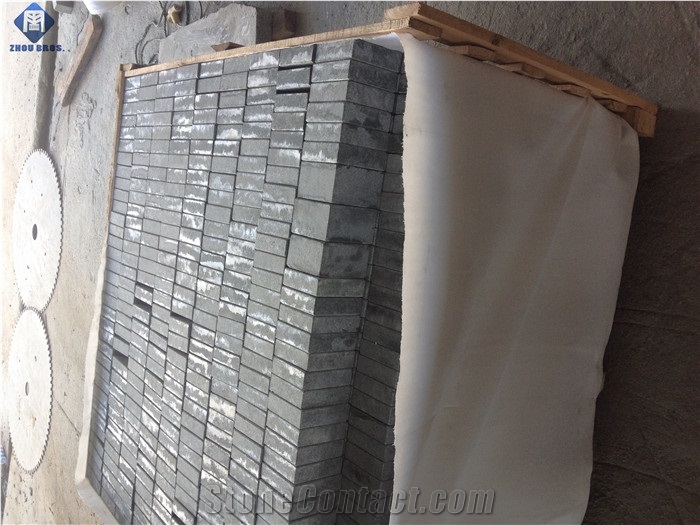 400*400*60mm G654 Granite Cube Stone , Floor Covering , Courtyard Road Pavers , Garden Stepping Pavements