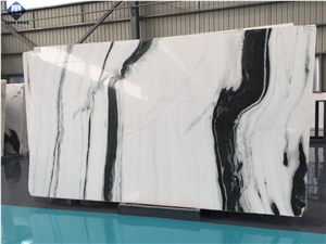 China Panda White Marble Tiles & Slabs, Marble Wall/Floor Covering Tiles