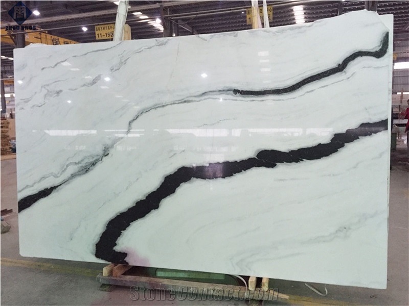 China Panda White Marble Tiles & Slabs, Marble Wall/Floor Covering Tiles