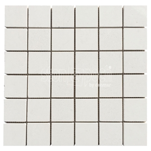 Limestone Polished Mosaic, Beige Limestone Mosaic Turkey