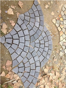 Slate Cube Stone, Courtyard Road Pavers, Walkway Pavers