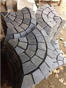Slate Cube Stone & Paver, Courtyard Road Pavers, Floor Covering
