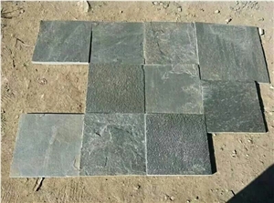 Slate Cube Stone & Paver, Courtyard Road Pavers, Floor Covering
