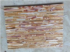 Slate Culture Stone Wall Tiles in 15*60, Multicolor Slate Tile & Slab
