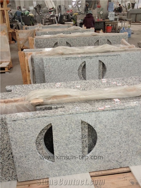 Swan White Granite Kitchen Countertop&Sky Grey Granite Bar Top&China Grey Granite Worktop&Desk Top