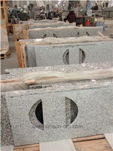 Swan White Granite Kitchen Countertop&Sky Grey Granite Bar Top&China Grey Granite Worktop&Desk Top