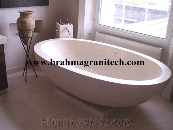 Bathtub from One Single Marble Block
