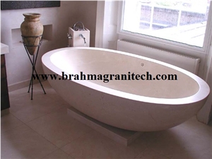 Bathtub from One Single Marble Block