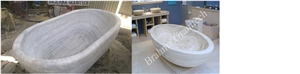 Bathtub from One Single Marble Block