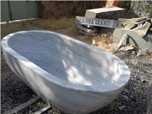 Bathtub from One Single Marble Block