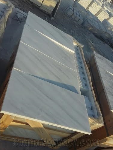 Volakas White Marble Slabs & Tiles, white polished marble flooring tiles 