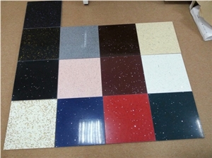 Vietnam Sparkle Quartz Tiles, White Quartz Tiles & Slabs, Polished Engineered Floor Tiles, Terrazzo