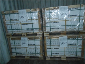 Vietnam Sparkle Quartz Tiles, White Quartz Tiles & Slabs, Polished Engineered Floor Tiles, Terrazzo